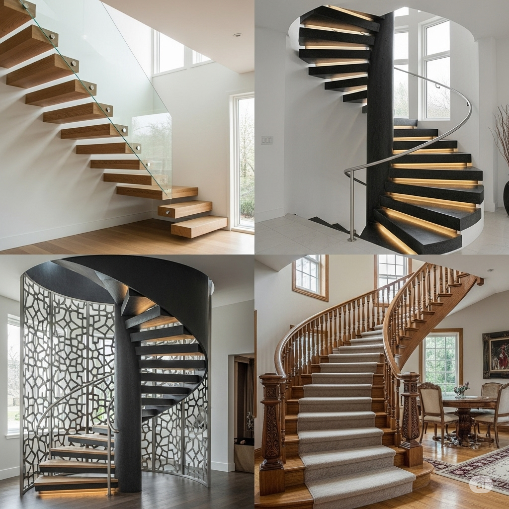 Custom Staircase Designs that Make a Statement in Your Denver Home