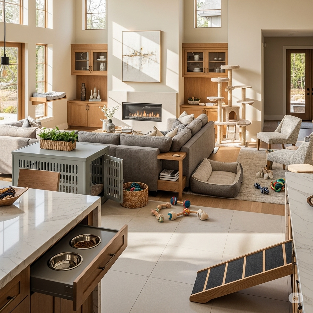 Designing Pet-Friendly Luxury Homes: Comfort for You and Your Companion