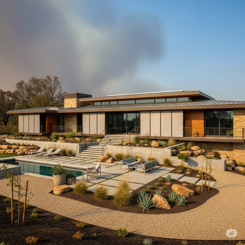 Incorporating Denver’s Wildfire Mitigation Codes into Luxury Home Design